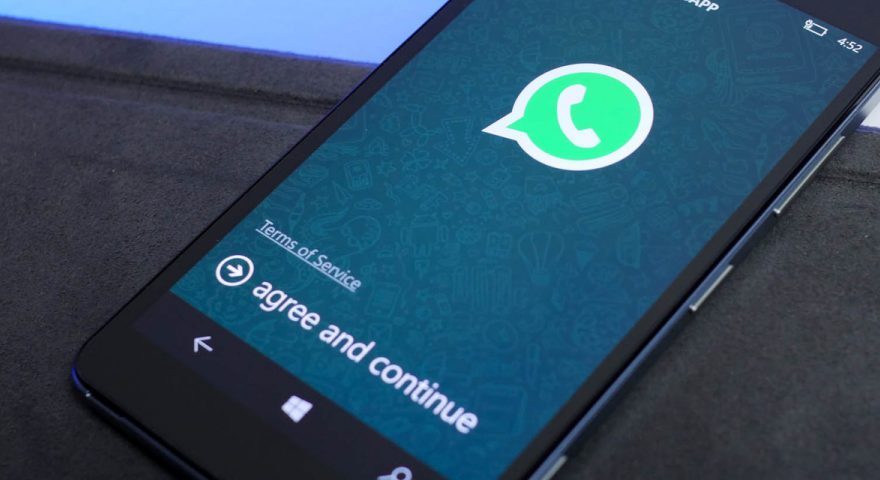 WhatsApp on a Cell Phone